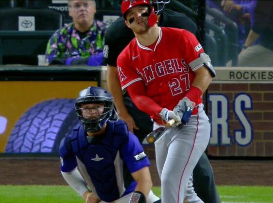 Angels' Mike Trout hits 400th career home run