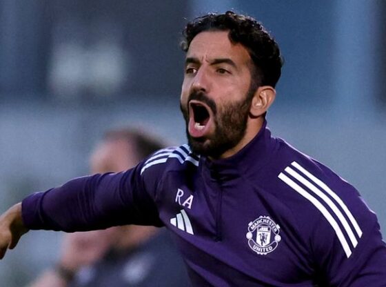 Manchester United boss Ruben Amorim has commented on his future at Old Trafford