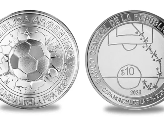 Argentina launches commemorative coin in tribute to the 2026 World Cup and Maradona's goal against England