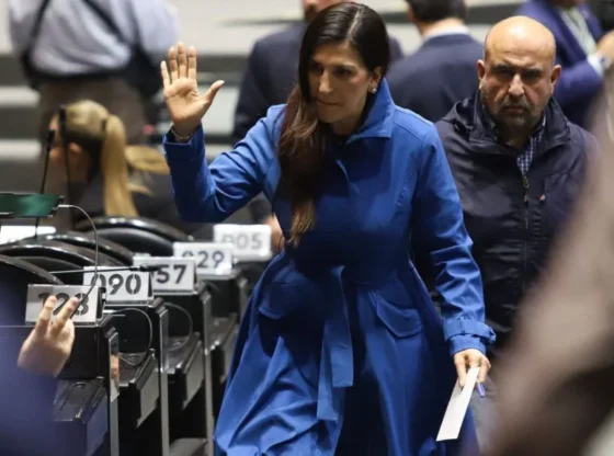 Kenia López Rabadán in the Chamber of Deputies