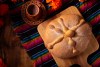The bread of the dead is an icon of the Day of the Dead celebration in Mexico.