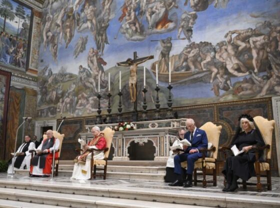 Pope Leo XIV and the British kings in the Vatican