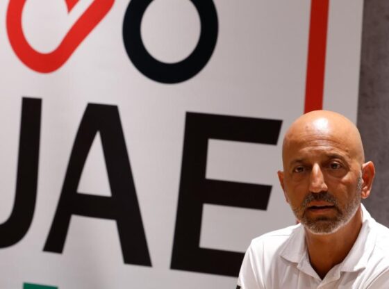 Joxean Fernández 'Matxin', sports director of the UAE Team