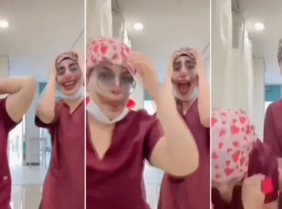 The IMSS Guanajuato began an investigation because the images of the inmates mocking the patient violate their code of conduct.