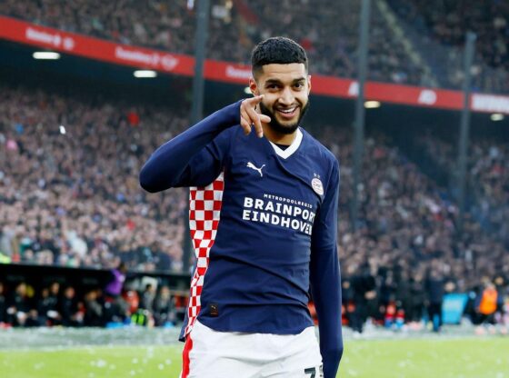 Ismale Saibari, star at PSV Eindhoven