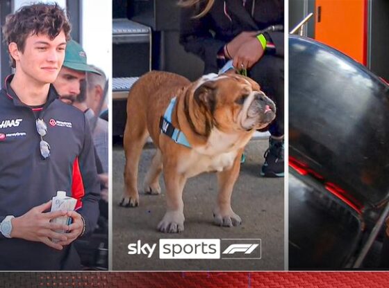 Exclusive look behind the scenes at the British Grand Prix.