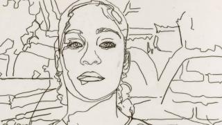 Azucena Vieites, pure dynamite, at the Royal Academy of Fine Arts of San Fernando