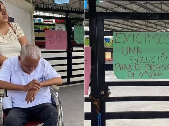 Maestro enfermo en SLP