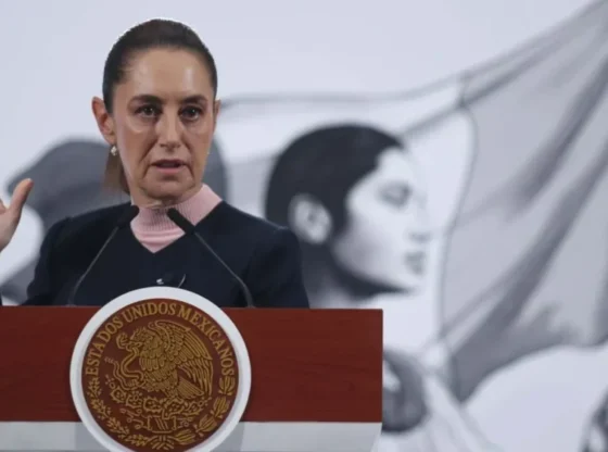 Claudia Sheinbaum during the People's Morning corresponding to Wednesday, October 29, 2025