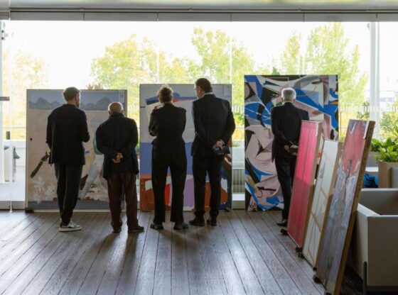 Antonio López with the finalist works for the BMW Prize.