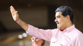 Nicolás Maduro this Monday during an event in Caracas.