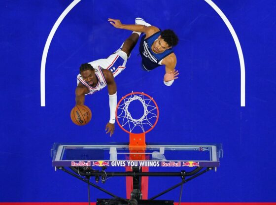 Image of the preseason game between Philadelphia 76ers and Minnesota Timberwolves