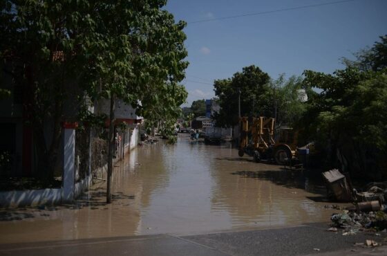 Floods cause catastrophe