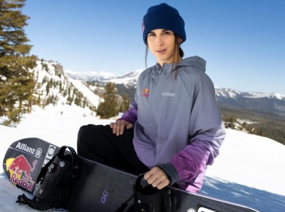 The Spanish snowboarder Queralt Castellet