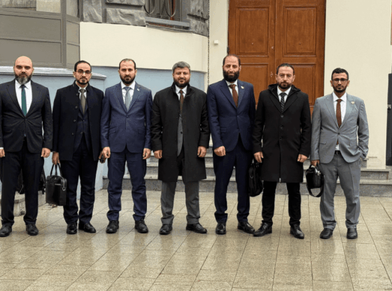 The Syrian Foreign Ministry delegation in Moscow. Source: Media envoy at the Foreign Ministry