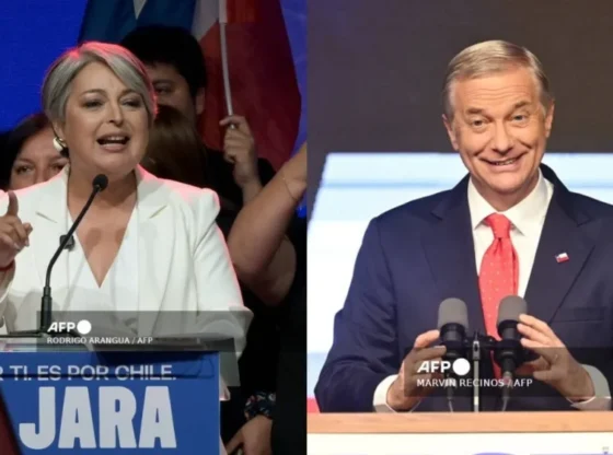 Jeannette Jara and José Antonio Kast will face each other in the second round of the Chilean presidential elections.