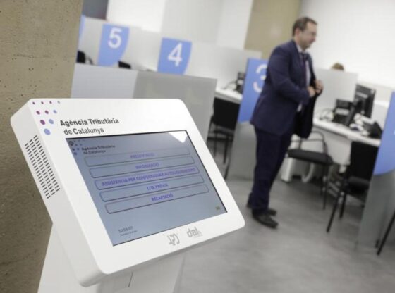 Office of the Tax Agency of Catalonia in Barcelona.