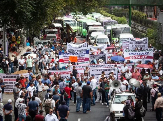 The capital's president acknowledged that there is a complaint from users about the better services required and also from transporters, who are demanding rate increases.