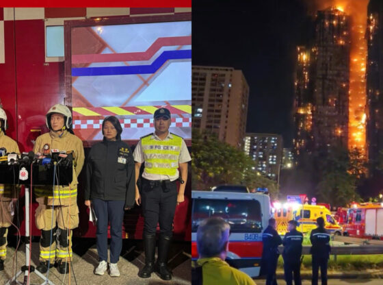 Incendios en Hong Kong suman 55 muertos