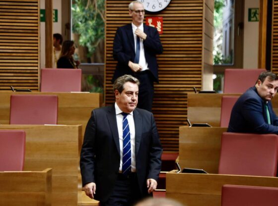 José María Llanos, on Tuesday in Las Corts.