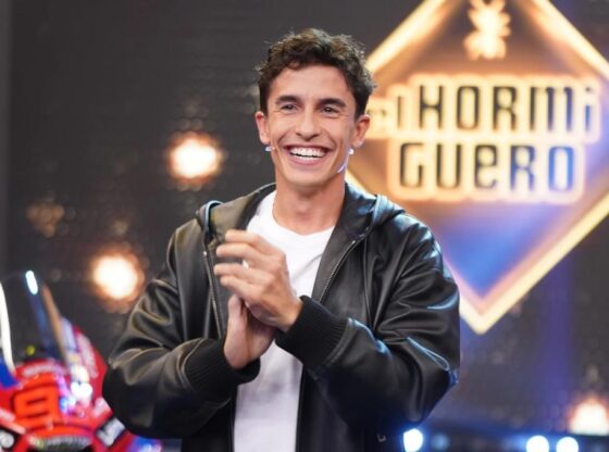 Marc Márquz visits 'El Hormiguero' for the 14th time.