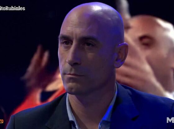 Rubiales, during the interview in 'El Chiringuito'