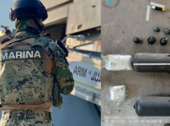 In Sinaloa, Marina secures 4 'mega' artisanal explosives