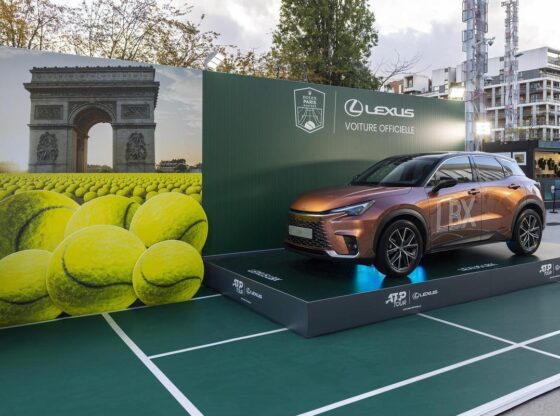 Lexus LBX at the Paris Masters 1000