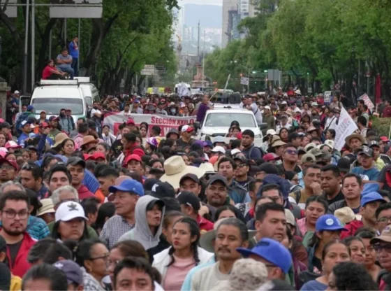 Marches and rallies in CDMX