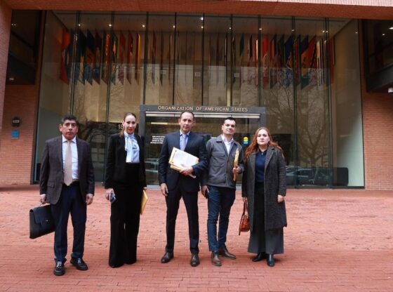 Legisladores del PAN, entre ellos Noemí Luna y Jorge Triana, viajaron a Washington para presentar ante la CIDH una denuncia por supuesta represión, brutalidad policiaca y violaciones a derechos humanos durante la marcha del 15 de noviembre.