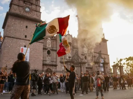 The Attorney General's Office of Michoacán (FGE) reported that seven of the nine detained for the protests in the Center of Morelia were released.