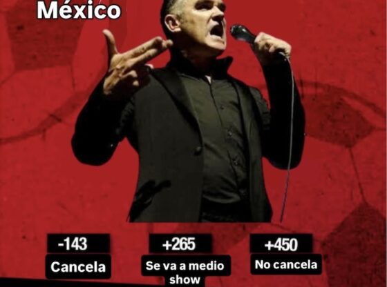 After Morrissey announced that he canceled his concerts in Mexico City and Guadalajara again, social networks were flooded with memes to mock him.