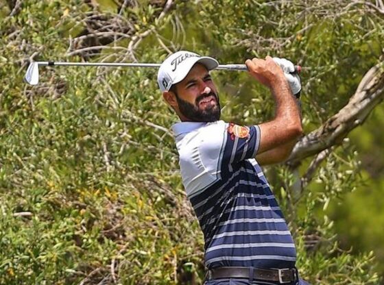 Santi Tarrio made a great return this Monday and has moved up positions in the final of the DP World Tour School