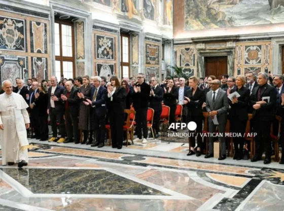 In the Vatican, Pope Leo XIV thanked cinema for being a popular art in the noblest sense, which is born for everyone and speaks to everyone.