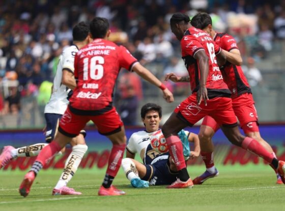 Pumas closed its participation in the regular Apertura 2025 tournament at home with a rout of the Xolos at the Estadio Olimpico Universitario with 4 goals to 1.
