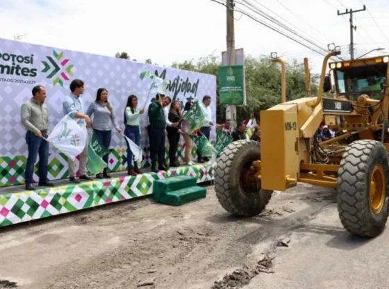 The Governor of San Luis Potosí, Ricardo Gallardo, announces 200 million pesos in works for Villas de Pozos.