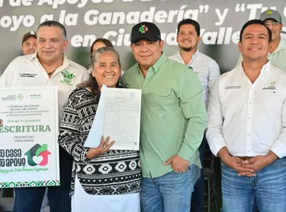 Ricardo Gallardo visited Ciudad Valles to strengthen security, mobility and unlimited support.