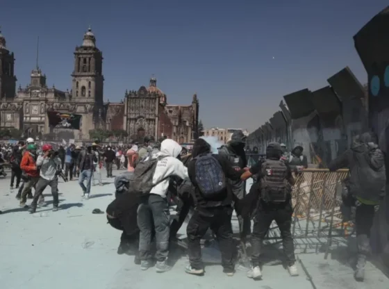 Segob highlighted that the removal of fences in the National Palace, during the march of Generation Z, 'seriously' damaged the historical heritage.