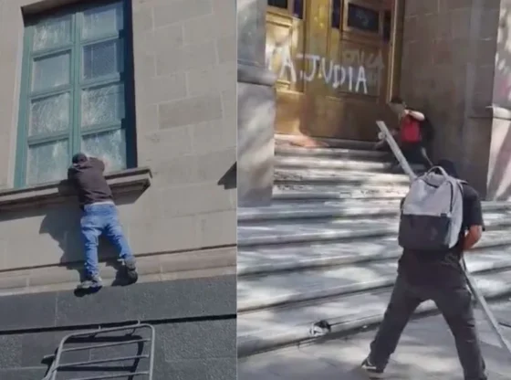 After the departure of Generation Z, the Supreme Court of Justice confirmed damage to its building due to the demolition of barricades that protected it.