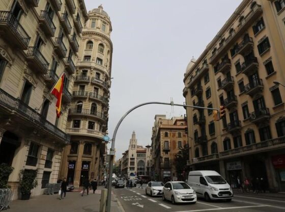 The Police Station of Via Laietana.