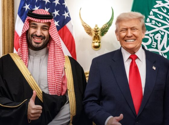 Mohammed bin Salman y Donald Trump