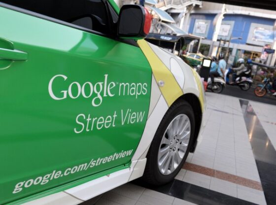 The image was taken in 2017, three years after the launch of the Street View service in Argentina.