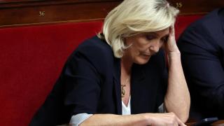 Marine Le Pen, of the French far-right National Rally party.