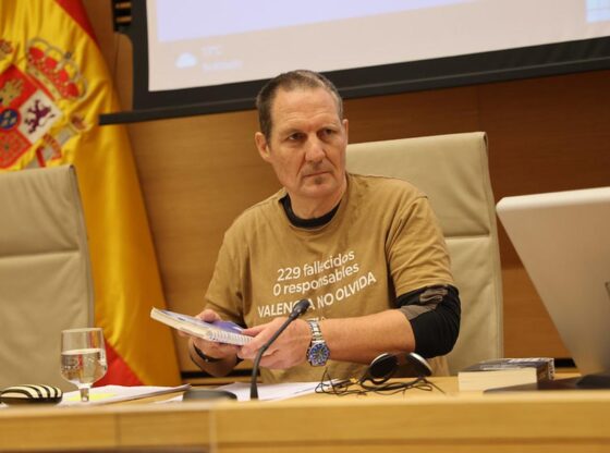 Christian Lesaec in the dana commission in Congress