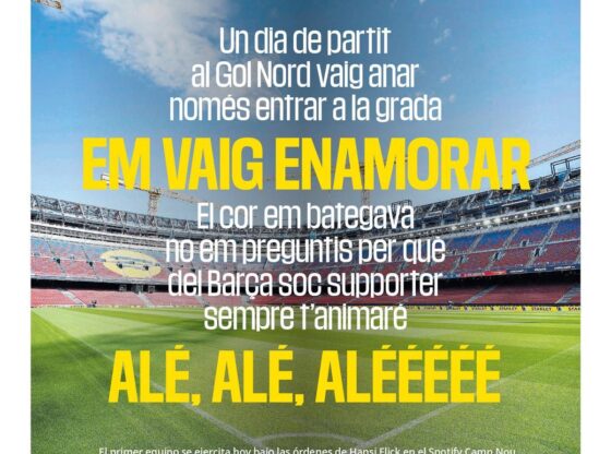 This is the cover of SPORT today, Friday, September 7, 2025