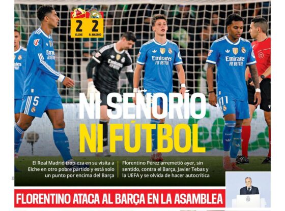 This Monday's SPORT cover