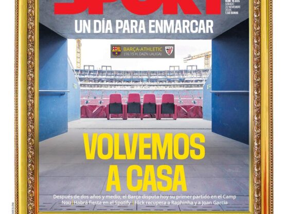 This Saturday's SPORT cover