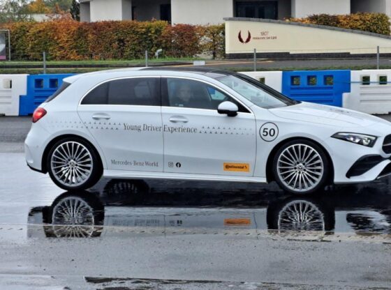 Continental tire test in London