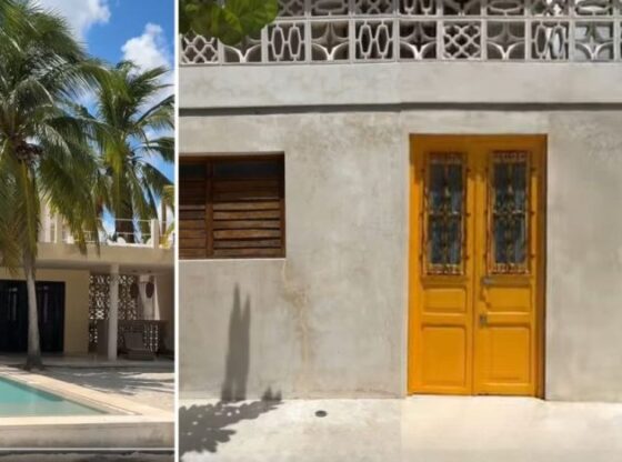 Casa Chukum de San Crisanto hidden as land.