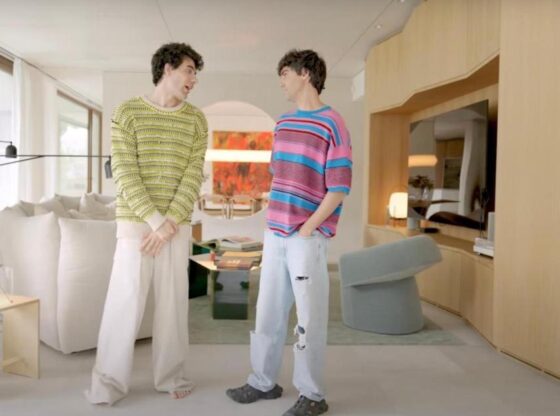 The Javis at their house.